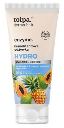 Tołpa Dermo Hair Enzyme, humektantowa odżywka Hydro, 200ml