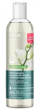 Tołpa Green Normalizacja, detoksykujący szampon do włosów przetłuszczających się, 300ml