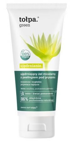 Tołpa Green Ujędrnianie, ujędrniający żel micelarny z peelingiem pod prysznic, 200ml