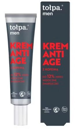 Tołpa Men, krem anti-age z kofeiną, 40ml