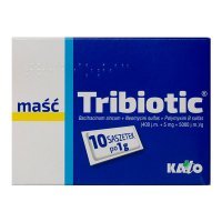 Tribiotic (400j.m.+5mg+5000j.m.)/g, maść, 10 saszetek po 1g