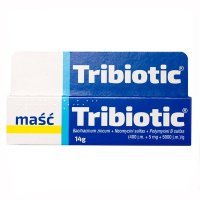 Tribiotic (400j.m.+5mg+5000j.m.)/g, maść, 14g