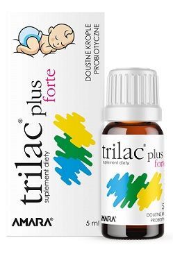 Trilac Plus Forte, krople doustne, po 1 miesiącu życia, 5ml