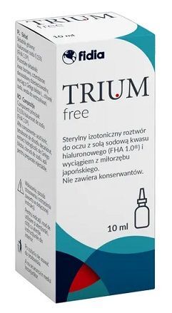 Trium Free, krople do oczu, 10ml