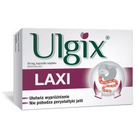 Ulgix Laxi 50mg, 30 kapsułek KRÓTKA DATA 07/2022