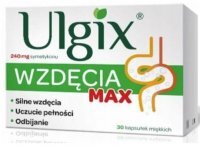 Ulgix Wzdęcia Max, 30 kapsułek