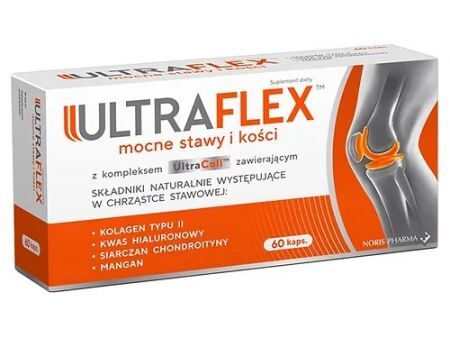 Ultraflex, mocne stawy i kości, 60 kapsułek