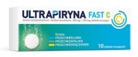 Ultrapiryna Fast C 500mg+250mg, 10 tabletek musujących