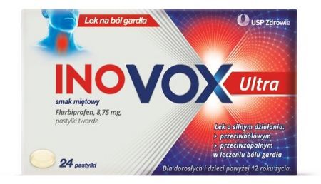 Ultravox Maxe, smak miętowy, 24 pastylki do ssania