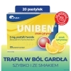 Uniben 3mg, smak cytrynowy, 20 pastylek do ssania