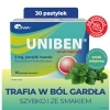 Uniben 3mg, smak miętowy, 30 pastylek do ssania