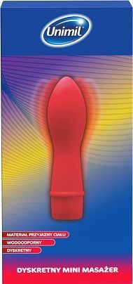 Unimil Discreet Vibrating Bullet, dyskretny mini masażer, 1 sztuka