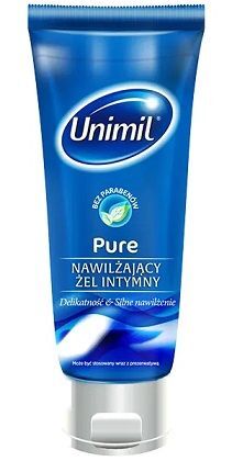 Unimil Pure Gel, żel intymny silnie nawilżający, 80ml