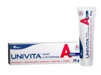 Univita, maść z witaminą A, 1800 j.m./g, 30g