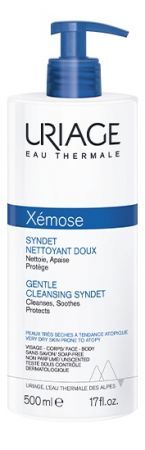 Uriage Xemose, żel-krem oczyszczający, skóra sucha, skłonna do atopii, 500ml