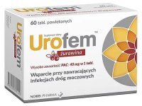 Urofem Żurawina, 60 tabletek