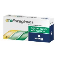 uroFuraginum 50mg, 30 tabletek