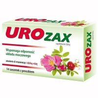 Urozax, d-mannoza i dzika róża, proszek, 14 saszetek