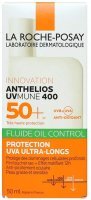USZKODZONY KARTONIK La Roche-Posay Anthelios UV Mune 400, Oil Control, fluid ochronny SPF50+, skóra tłusta, mieszana, 50ml