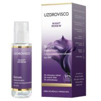 Uzdrovisco Night Renew, serum stymulujące i przeciwzmarszczkowe, cera dojrzała i wrażliwa, na noc, 30ml