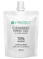 V Protect Cleansing Hand Gel, żel antybakteryjny do mycia rąk, 50ml