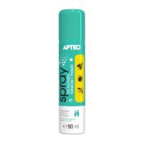 Vaco, spray na komary, kleszcze i meszki, Apteo, dla dorosłych i dzieci po 3 roku życia, 90ml