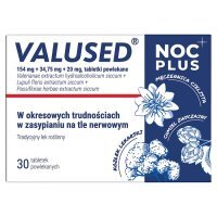 Valused Noc Plus (154mg+34,75mg+20mg), 30 tabletek
