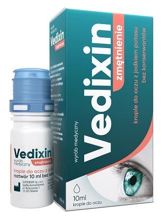 Vedixin Zmętnienie, krople do oczu, 10ml