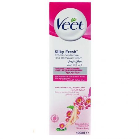 Veet Silky Fresh, krem do depilacji, skóra normalna, 100ml