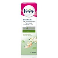 Veet Silky Fresh, krem do depilacji, skóra sucha, 100ml