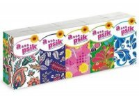 Velvet, chusteczki higieniczne Apsik, 10 opakowań po 9 sztuk