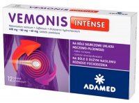 Vemonis Intense (400mg+60mg+40mg), 12 tabletek