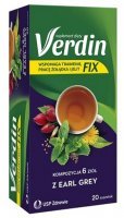 Verdin fix, mieszanka ziołowa, earl grey, 20 saszetek