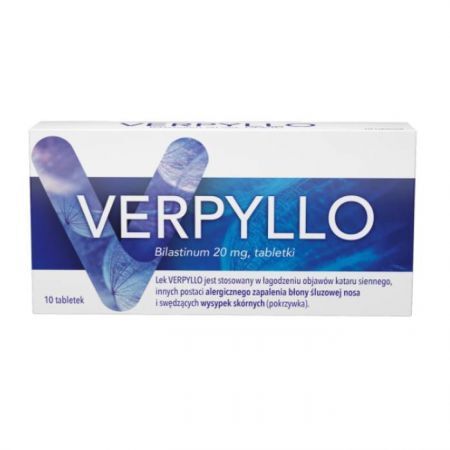 Verpyllo 20mg, 10 tabletek