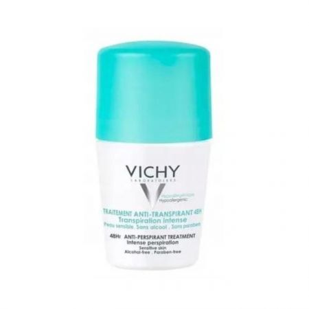 Vichy, antyperspirant 48h, roll-on, bezzapachowy, 50ml