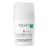 Vichy, antyperspirant do skóry wrażliwej lub po depilacji, roll-on, 50ml