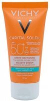 Vichy Capital Soleil, krem aksamitny do twarzy SPF50+, skóra sucha, normalna i wrażliwa, 50ml