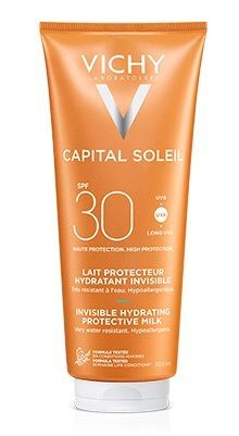 Vichy Capital Soleil, mleczko ochronne do twarzy i ciała SPF 30, 300ml