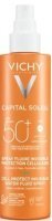 Vichy Capital Soleil, spray ochronny do twarzy i ciała SPF 50+, 200ml