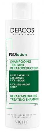 Vichy Dercos PSOlution, keratolityczny szampon do włosów, 200ml