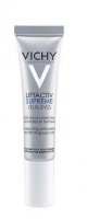 Vichy Liftactiv Supreme, przeciwzmarszczkowa pielęgnacja liftingująca pod oczy, 15ml + kosmetyczka w prezencie