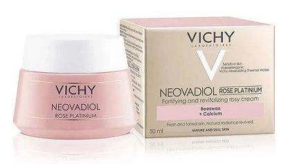 Vichy Neovadiol Rose Platinium, różany krem wzmacniająco-rewitalizujący, po 60 roku życia, 50ml