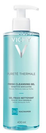 Vichy Pureté Thermale, żel do mycia twarzy, 400ml