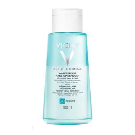 Vichy Purete Thermale, wodoodporny płyn do demakijażu, do cery wrażliwej, 100ml