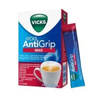 Vicks Antigrip Max (1000mg+16mg+4mg), granulat, 10 saszetek
