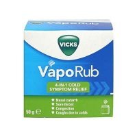 Vicks VapoRub, lek złożony, maść, dla dzieci od 5 roku życia i dorosłych, 50g IR*