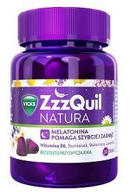 Vicks Zzzquil Natura, żelki, 30 sztuk