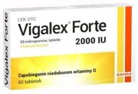 Vigalex Forte 2000 j.m., 60 tabletek