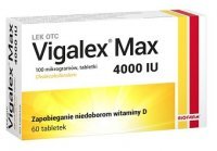 Vigalex Max 4000j.m., 60 tabletek