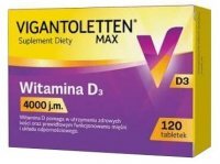 Vigantoletten Max 4000 j.m., 120 tabletek